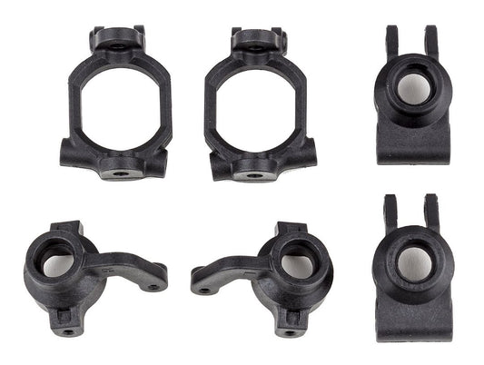 TEAM ASSOCIATED Rival MT10 Caster and Steering Block Set