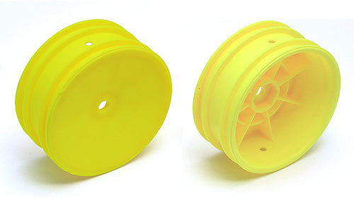 Team Associated 12mm Hex 2.2 Front Buggy Wheels (2)(Yellow)