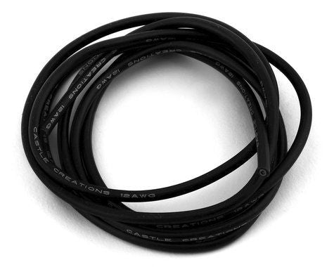 CASTLE - 12AWG BLACK WIRE