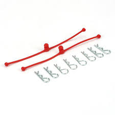 DU-BRO - BODY KLIP RETAINERS (RED)