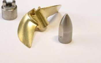 HOT RACING BRASS PROP SET W/ BULLET & DRIVE DOG