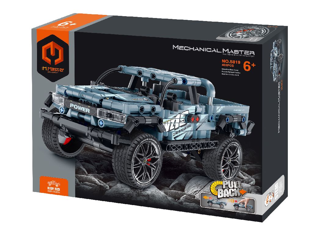 iM.Master Pull back - Pickup Truck - 463 pcs