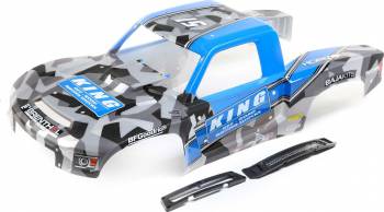 LOSI - BODY AND FRONT GRILL, KING SBR 2.0