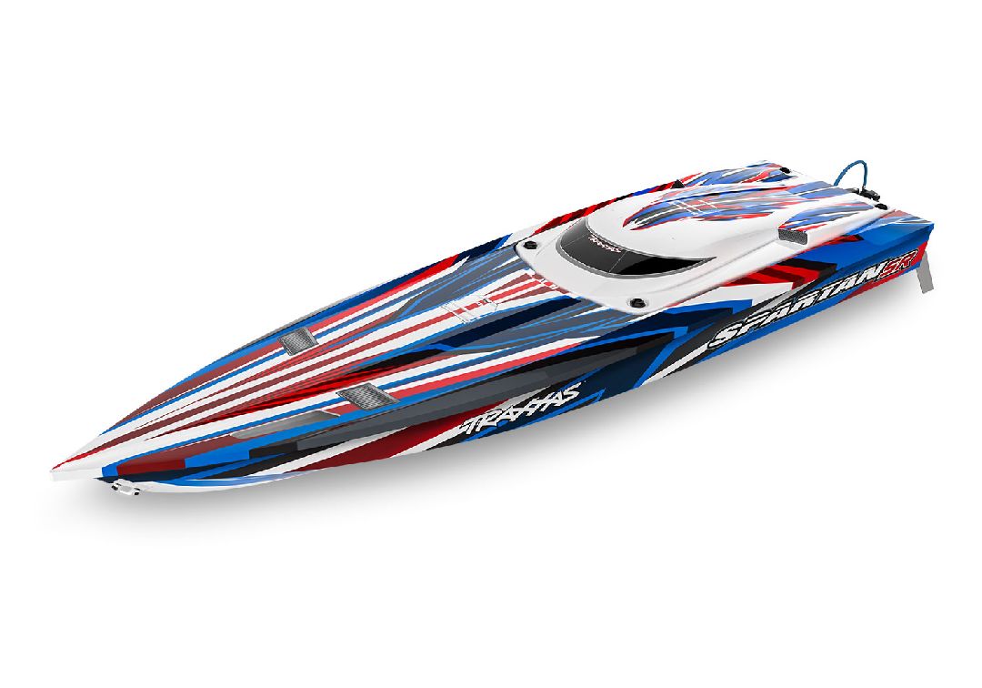 TRAXXAS- Spartan SR 36" Race Boat with Self-Righting - Red