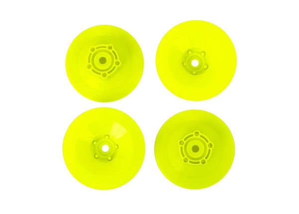 TRAXXAS - Wheel discs (yellow) (4)