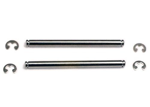 Traxxas Suspension Pins, 44mm, Chrome with E-Clips