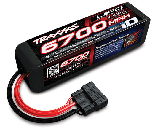 TRAXXAS 6700MAH 4S LIPO BATTERY