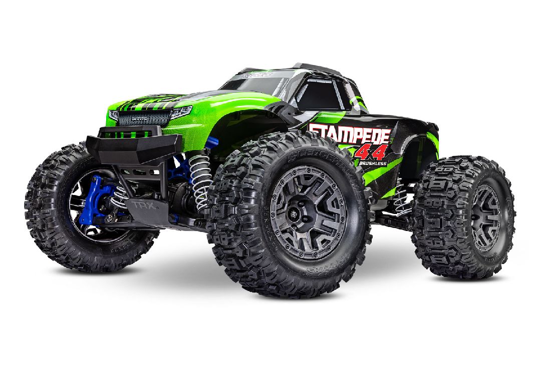 TRAXXAS - Stampede 1/10 4WD BL-2s Brushless Monster Truck RTR GRN