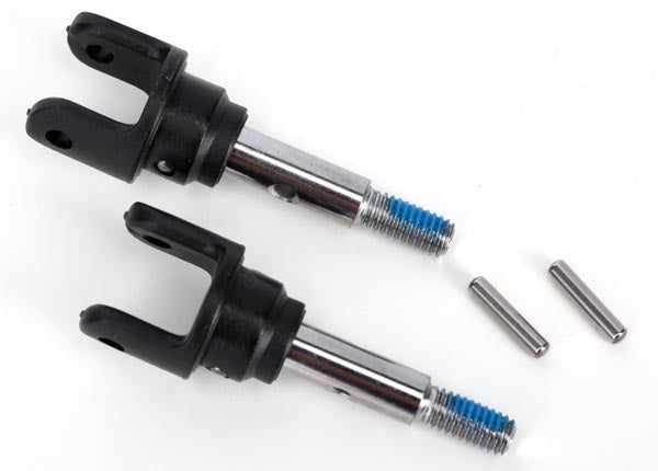 TRAXXAS - FRONT STUB AXLES HD YOKES