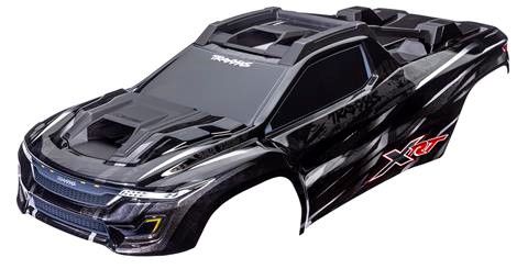 TRAXXAS Body, XRT Black (Painted, Decals Applied)