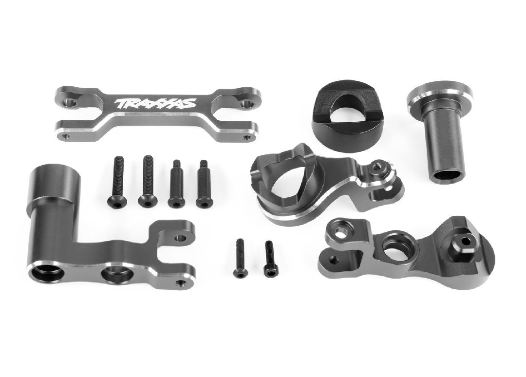 TRAXXAS - Steering Bellcranks (L&R)/Draglink(6061-T6 AL Gray)(XRT)