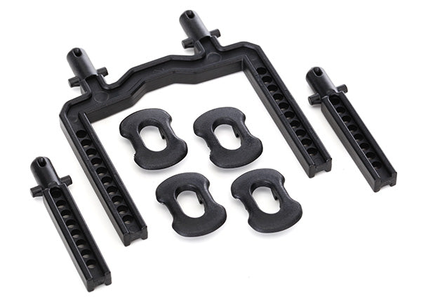 TRAXXAS - Body mounts, front & rear (Ford GT) (2)