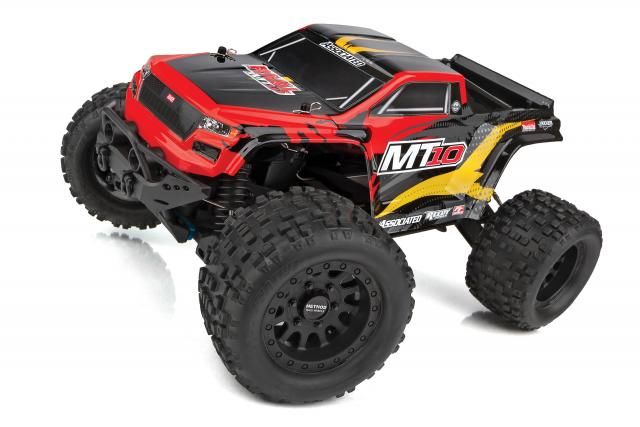 Team Associated Rival MT10 4WD Brushless RTR V2, 3S LiPo Combo