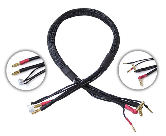 ASSOCIATED - REEDY POWER 1-2S 4MM/5MM PRO CHARGE LEAD