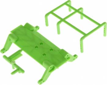 AXIAL - MONSTER TRUCK SKID PLATE AND BATTERY CAPTURE