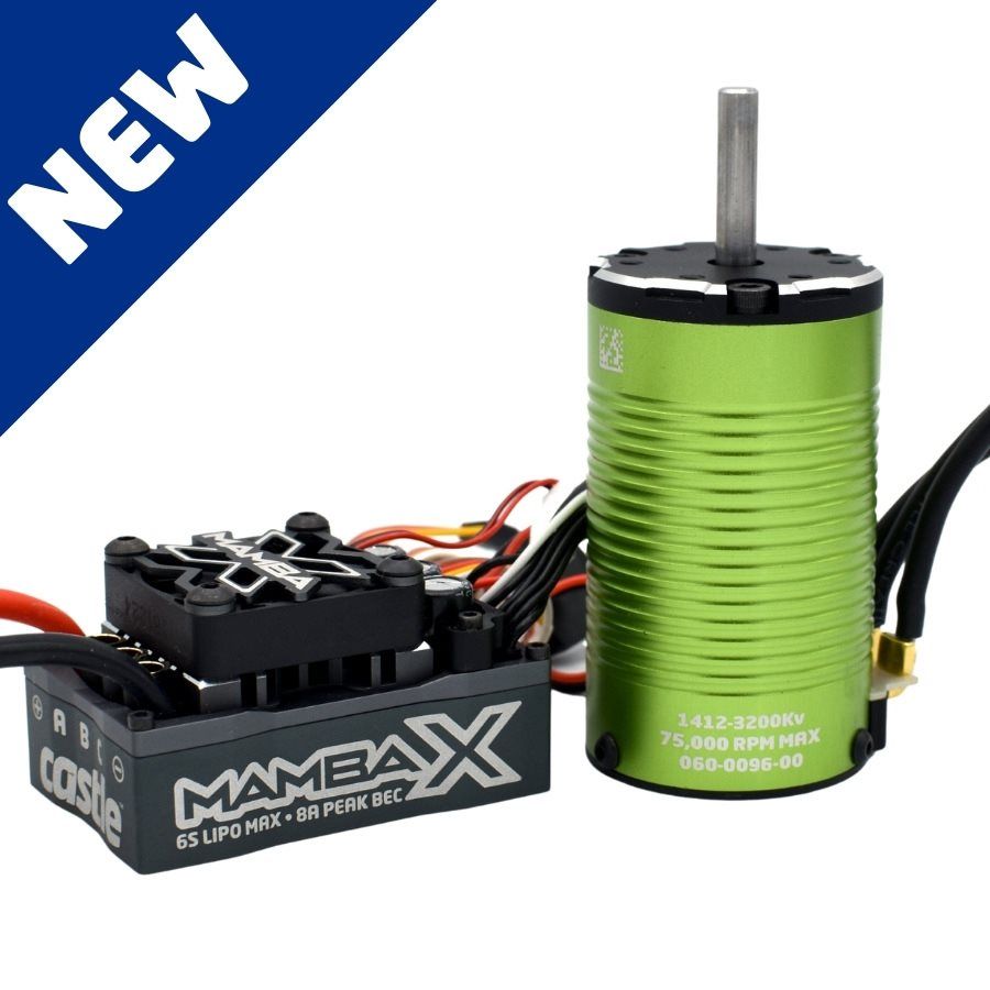 CASTLE - MAMBA X SENSORED SCT COMBO 5MM