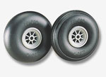 DU-BRO - LOW BOUNCE TREADED WHEELS