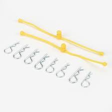 DU-BRO - BODY KLIP RETAINERS (YELLOW)