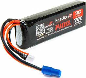 DYNAMITE  - LIPO BATTERY 1400MAH 11.1V 3S 30C