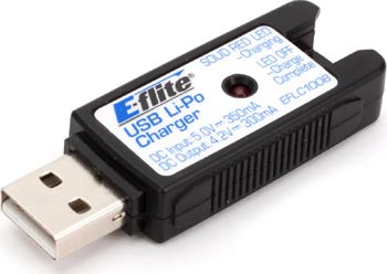 E-FLITE - 1S USB LIPO CHARGER