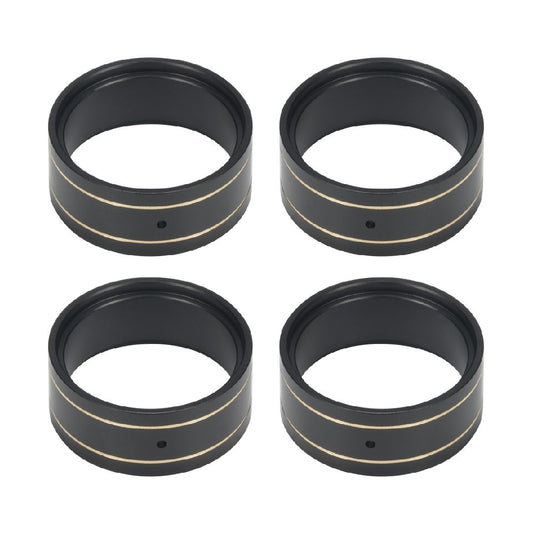 Hobby Details 1.0" Brass Rings Wheels - TRX-4M OD-28.5mm (4)