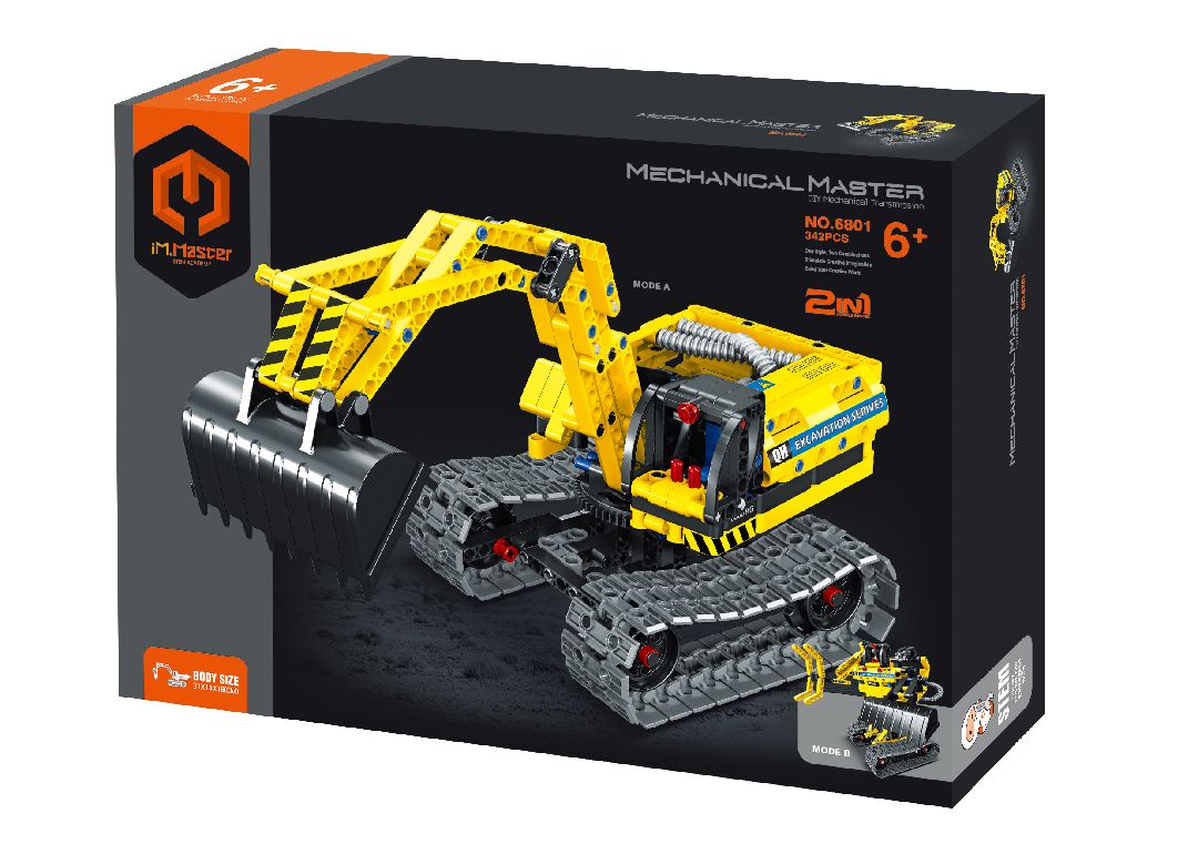 iM.Master Mechanical - Excavator & robot - 342 pcs