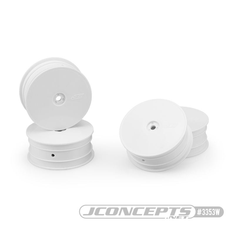 JConcepts Mono - TLR 22X-4 B74.1 XRAY XB4 Front Wheel - White - 4pc