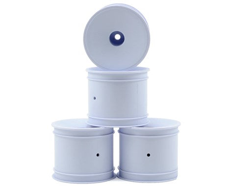 JCONCEPTS MONO T6.2 12MM HEX F&R WHEEL WHITE