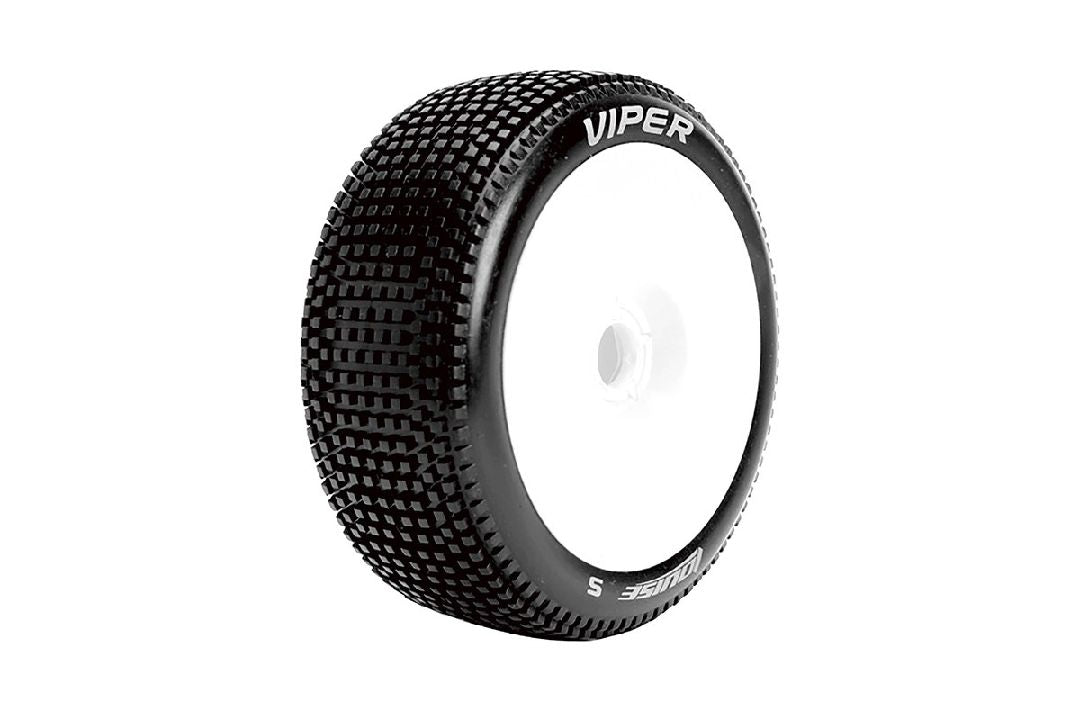 Louise R/C B-Viper 1/8 Buggy on White Wheels (2)