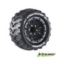 Louise R/C MT-Cyclone 2.8" Removable Hex Black Whls 5.4" OD(2)