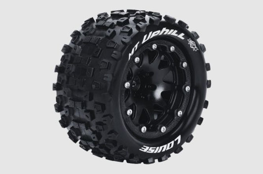 Louise R/C MT-Uphill on Black Wheels for Maxx 5.4" OD (2)