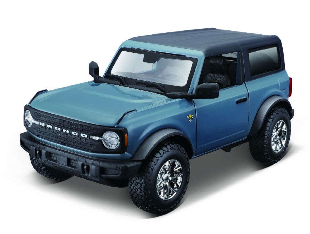 Maisto 1/24 Assembly Line 2021 Ford Bronco Badlands (A51 Blue)