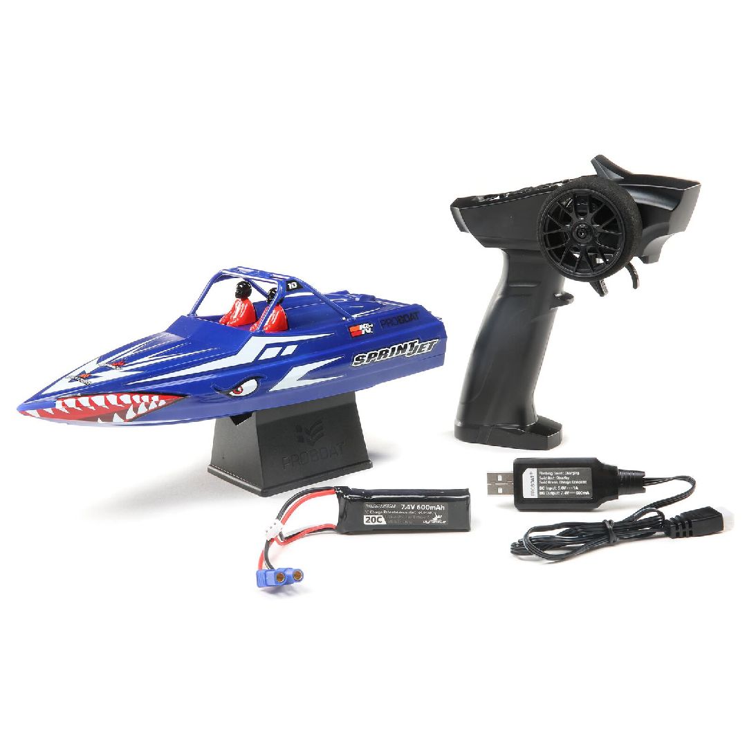 Pro Boat Sprintjet 9" Self-Right Jet Boat RTR - Blue (B&C Incl)
