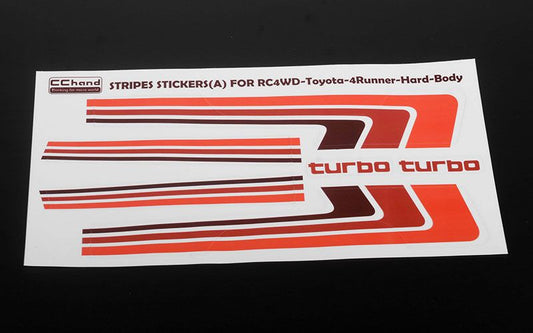 RC4WD - STRIPES STICKERS