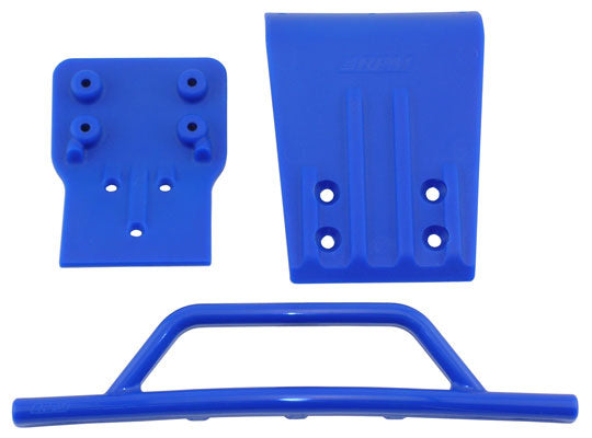 RPM - BLUE FRONT BUMPER AND SKID PLATE