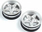 LOSI - FRONT WHEEL, SATIN CHROME