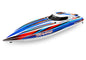 TRAXXAS - Disruptor High-Performance Boat, 4S VXL - Blue