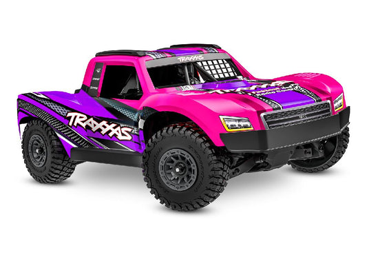 TRAXXAS - Mini Slash BL-2S 4x4 RTR (B&C included) - Pink