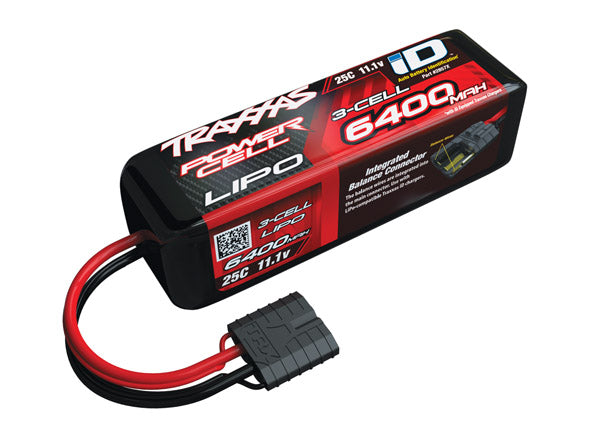TRAXXAS- 6400mAh 3S 11.1V 25C LiPo iD Connector Soft Case larger image