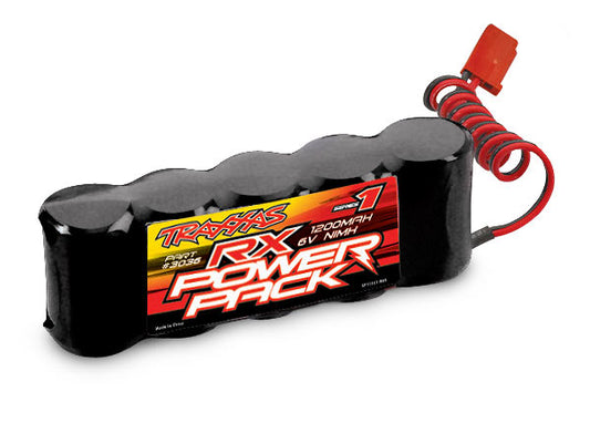 TRAXXAS - 1200mAh 6.0V NiMH Flat RX