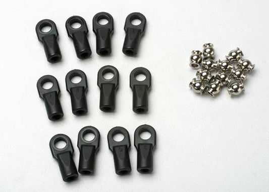 TRAXXAS - Large Rod Ends w/Hollow Balls (12)