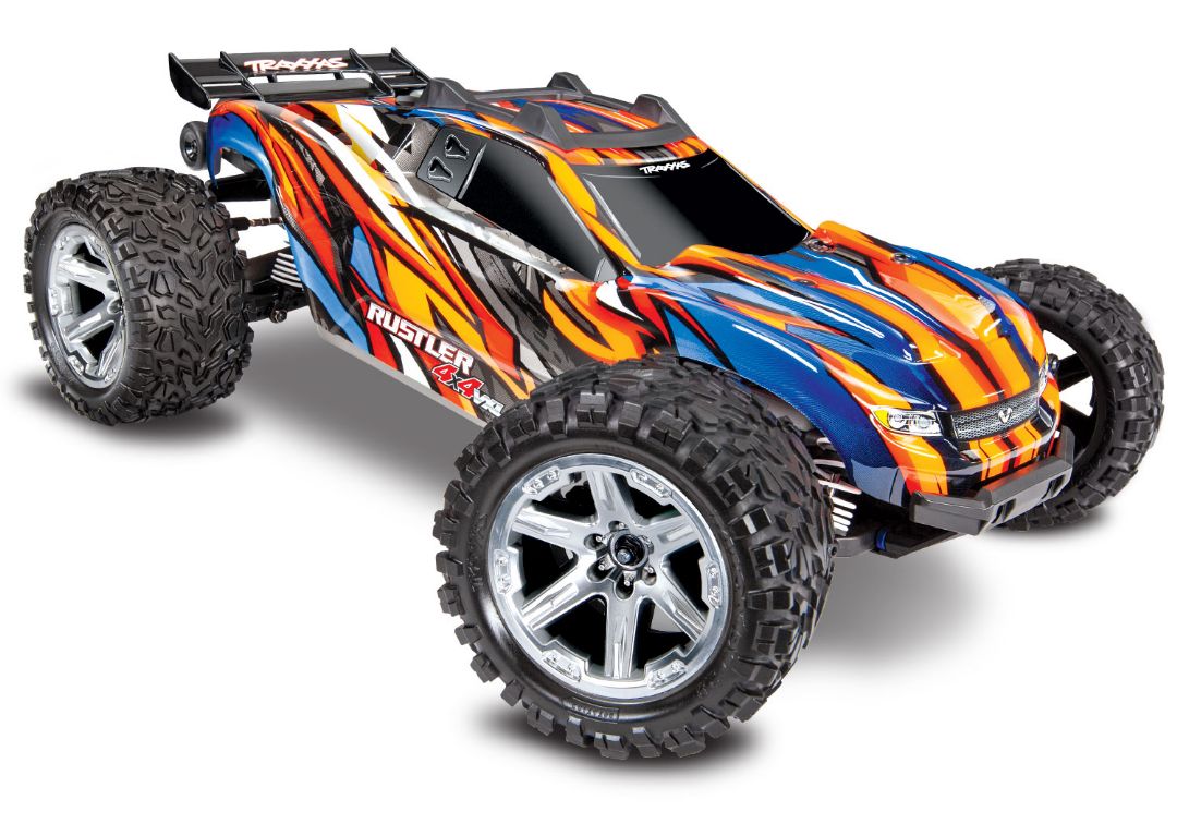 TRAXXAS Rustler VXL Brushless 1/10 RTR 4x4 Stadium Truck Orange