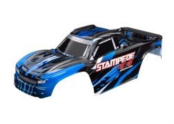TRAXXAS - Body Stampede 4X4 Brushless Blue(Painted Decals Applied)