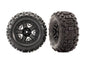 TRAXXAS - BLK 2.8" WHEELS SLEDGEHAMMER