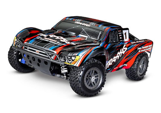 TRAXXAS - Slash 1/10 4X4 BL-2s Brushless Short Course Truck - Red
