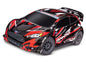 TRAXXAS - Fiesta ST Rally 1/10 Brushless AWD Rally Car RTR - RED
