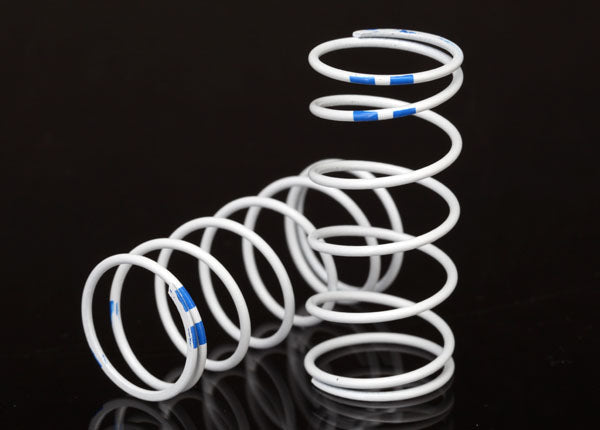 TRAXXAS - Progressive Rate Long GTR Shock Springs (Blue - 0.8