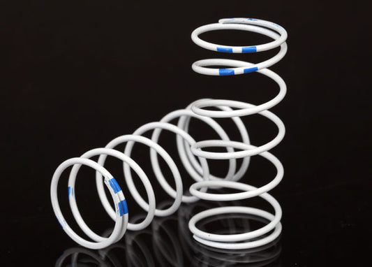 TRAXXAS - Progressive Rate Long GTR Shock Springs (Blue - 0.8