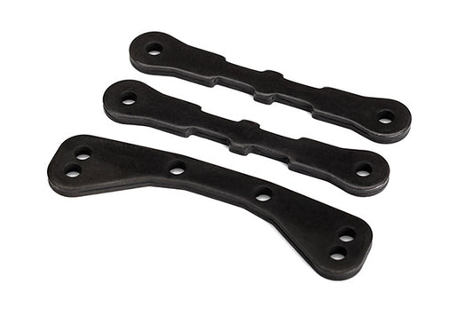 TRAXXAS - Bulkhead tie bar, upper (1)/ lower (2) (steel)