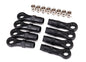 TRAXXAS - Rod ends, extended (standard (4), angled (4))/ hollow ba